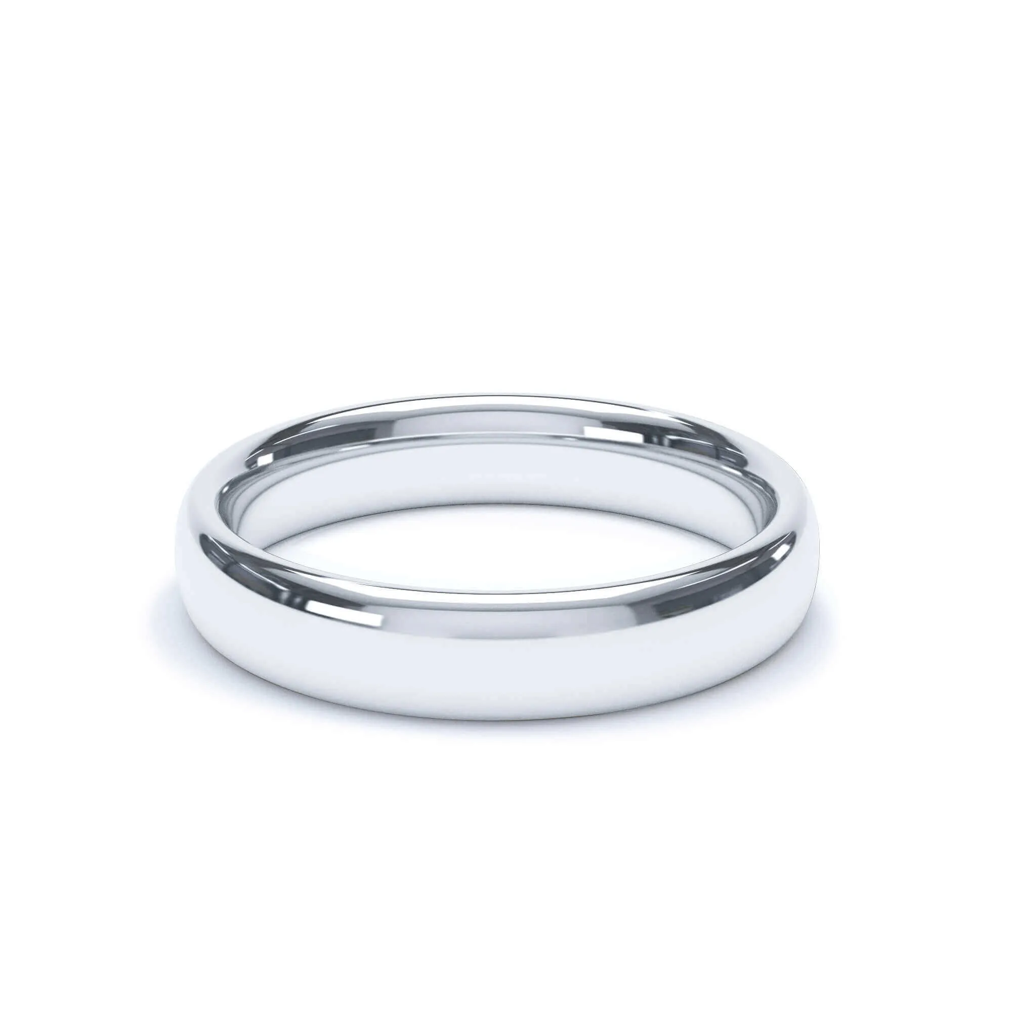 - Regular Court Profile Wedding Ring Platinum