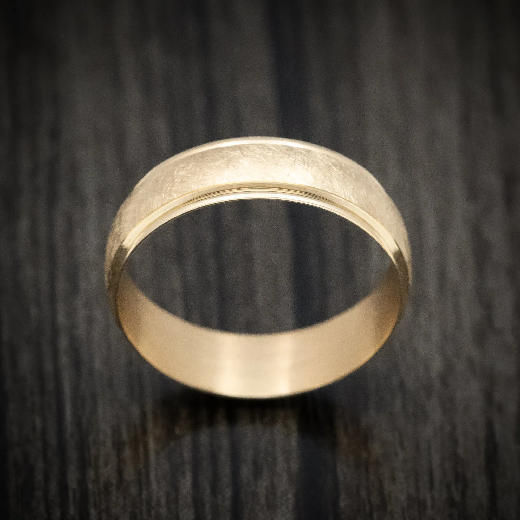 14K Yellow Gold Classic Wedding Men's Band