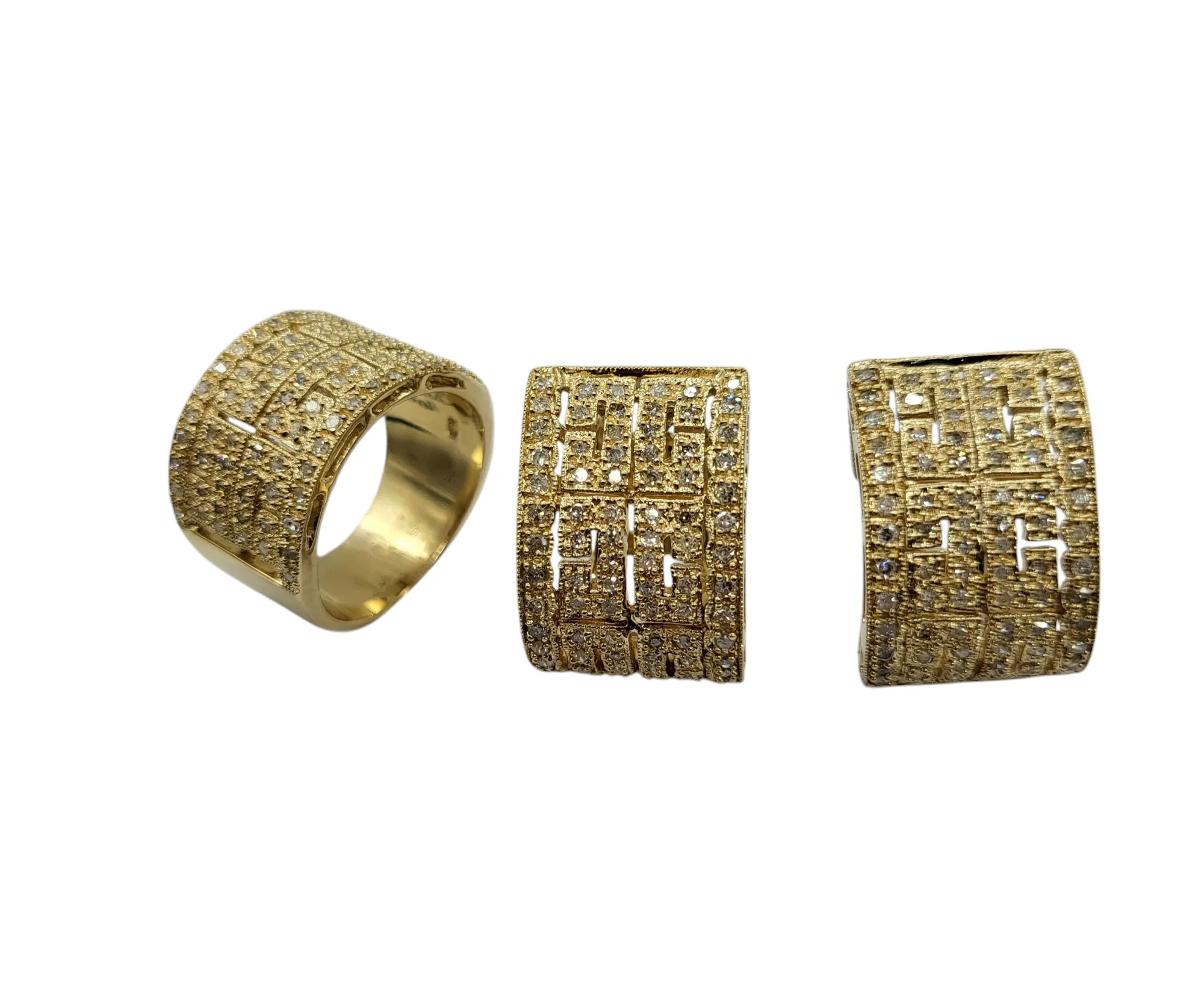 3/4 Carat Total Weight Diamond Wide Width Ring