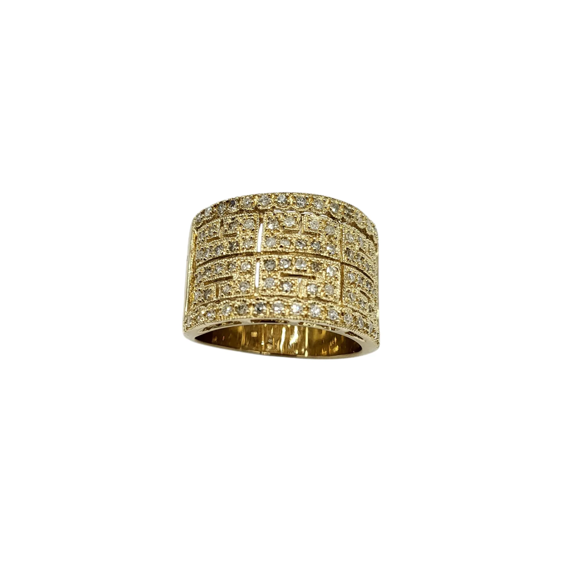 3/4 Carat Total Weight Diamond Wide Width Ring