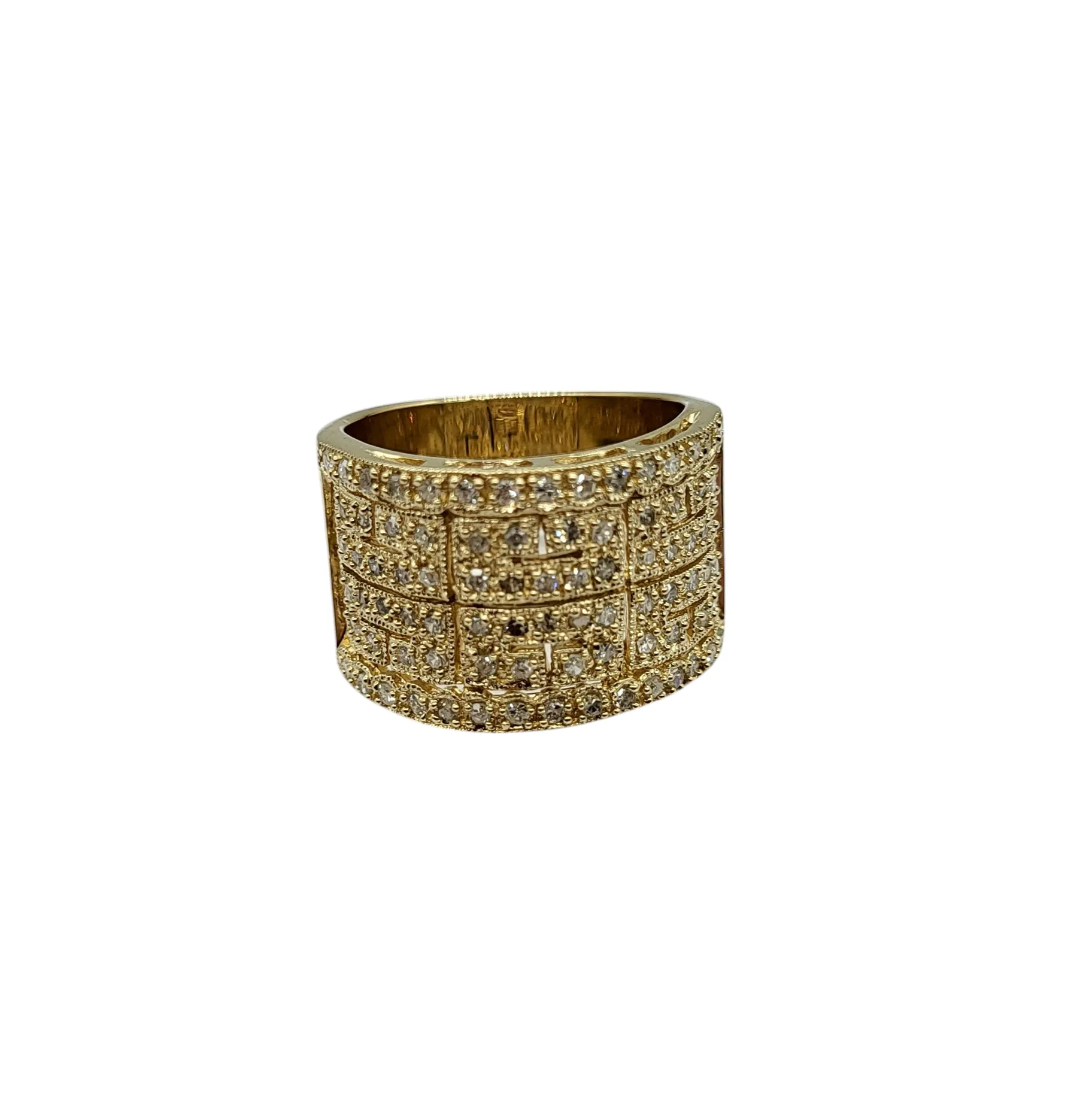 3/4 Carat Total Weight Diamond Wide Width Ring