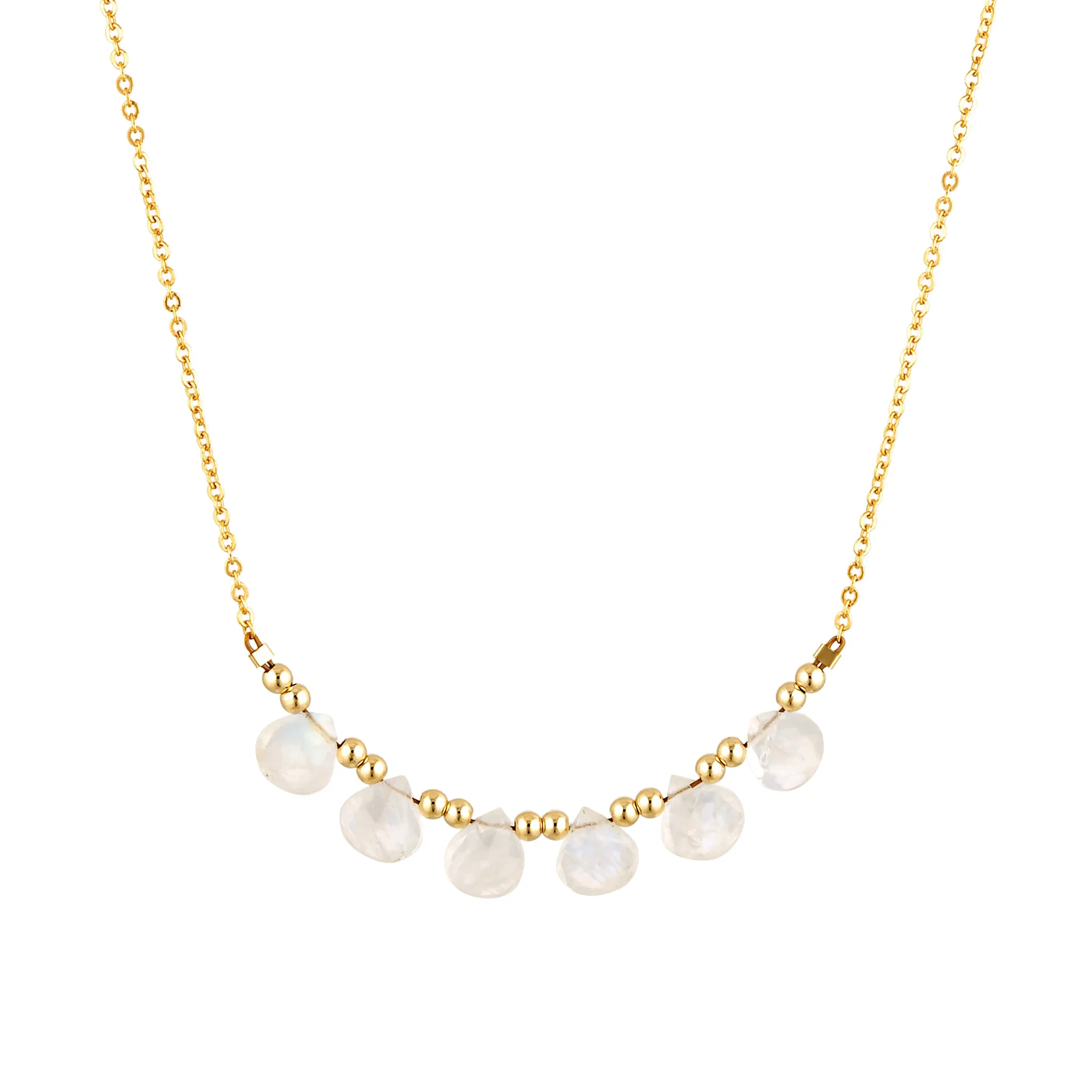 Caprice Necklace ~ Moonstone