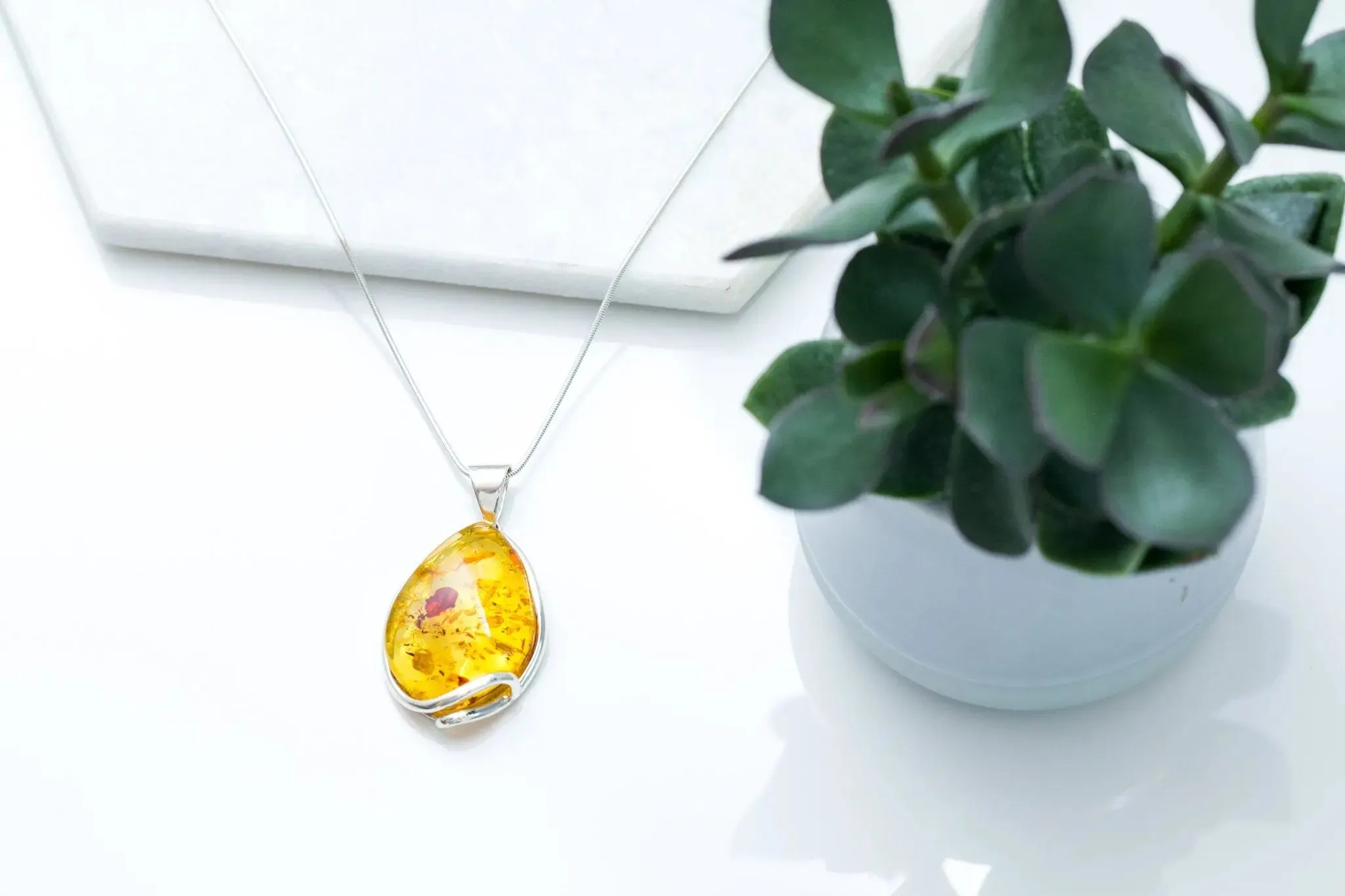 Classic Honey Amber Necklace