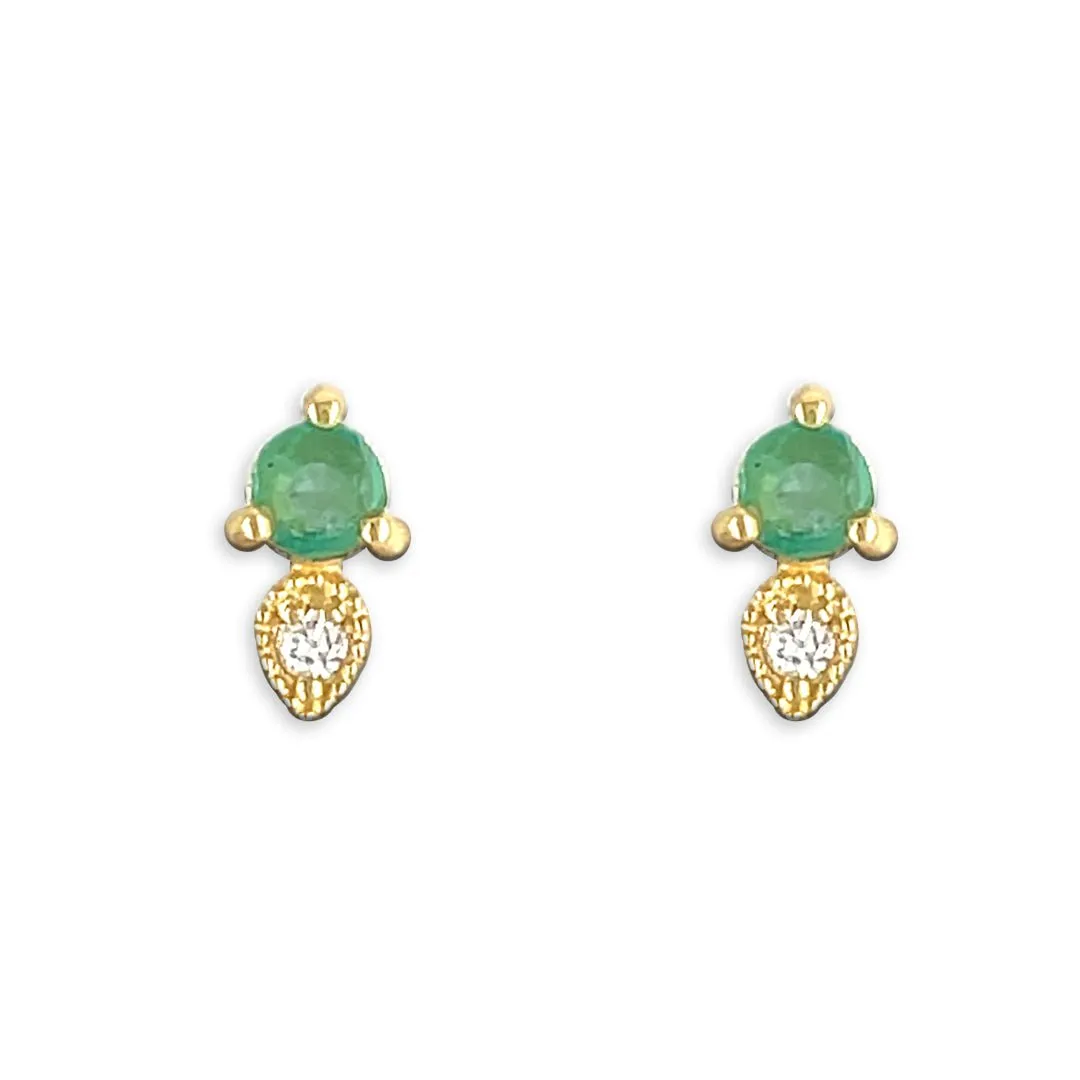 Emerald Earring