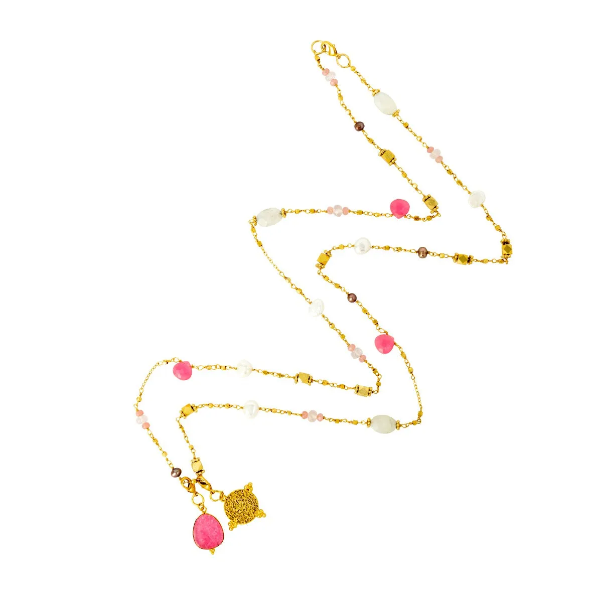 Fern Pink Necklace