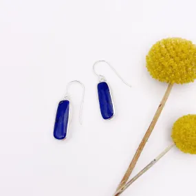 Lapis Lazuli Dangle Earring No. 04