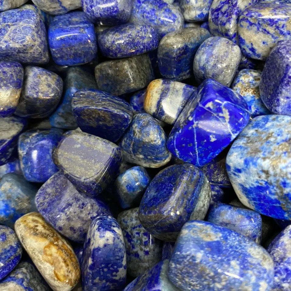 Lapis Lazuli Tumbled / Tumble Stone / Tumbles