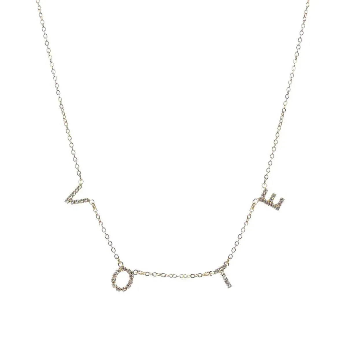 Make a Statement with a Stylish Vote Necklace