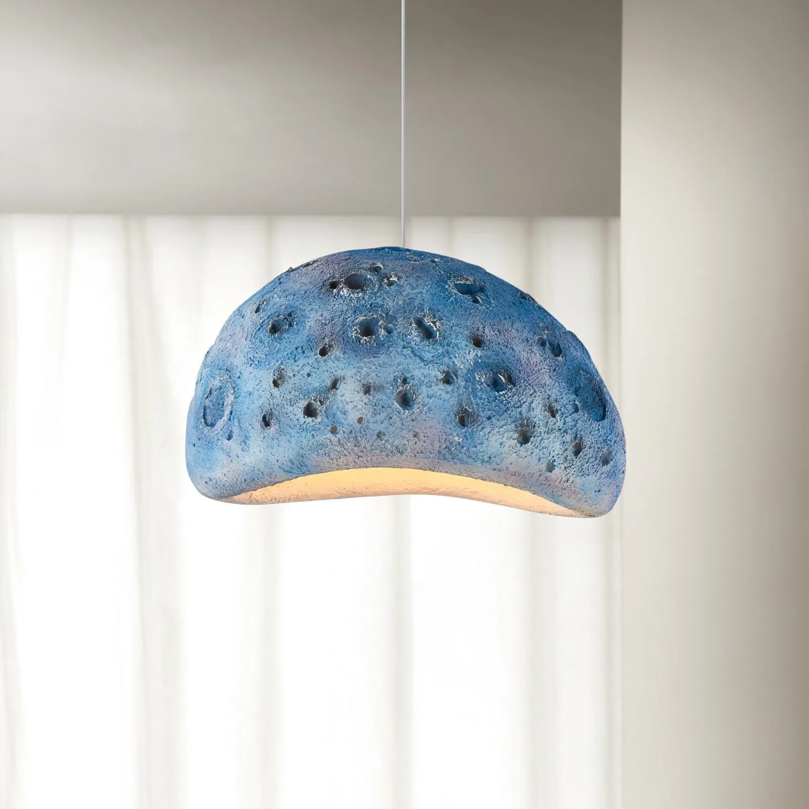 Meteorite Crater Pendant Lamp