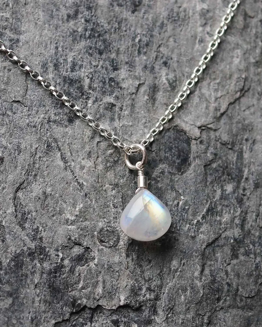 Moonstone Pendant Necklace