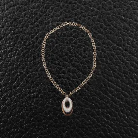 Multi-diamond Pendant with Round Chain