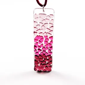 Picado Glass Pendant -Cherry