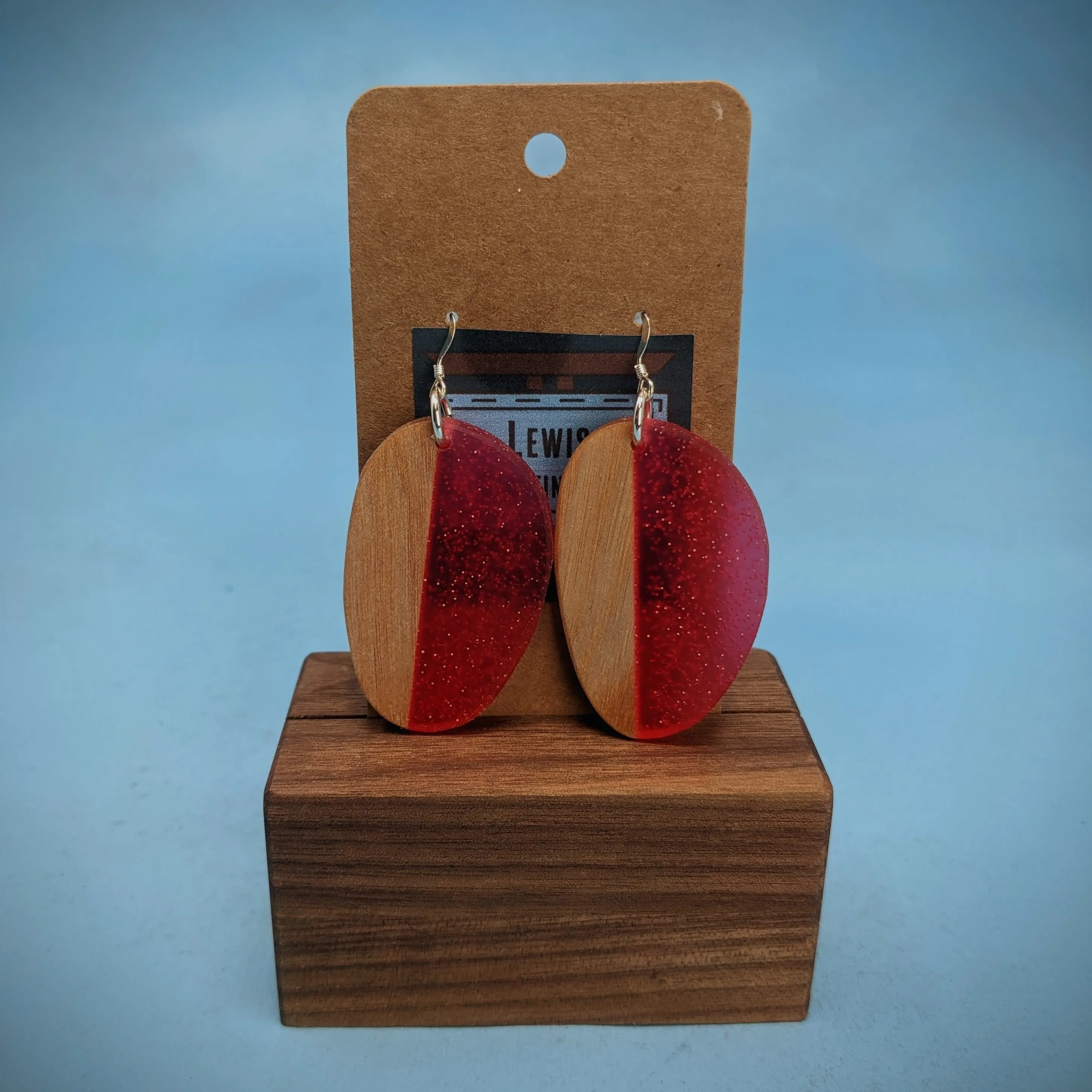 Red Alder Dangle Earrings