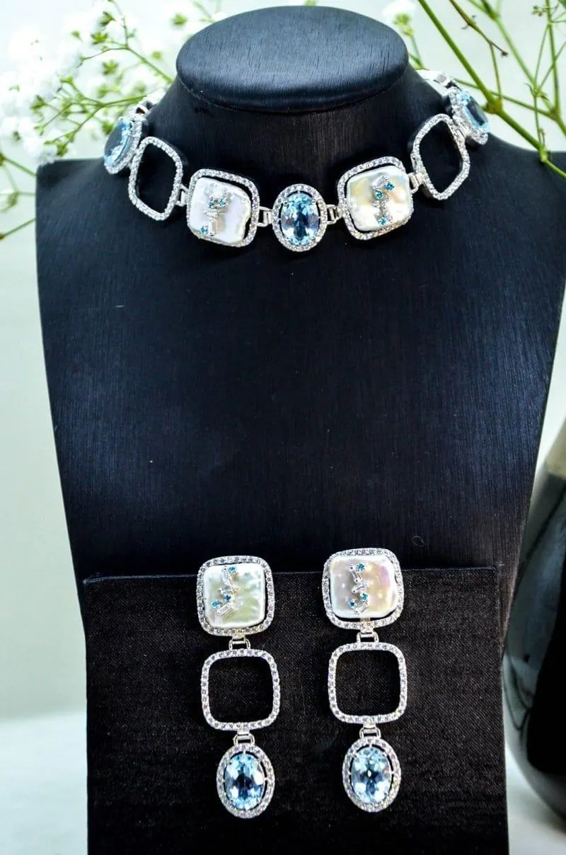 Shaista Jewelry - Bloom Necklace Set