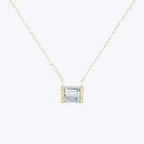 Shine Aquamarine Necklace