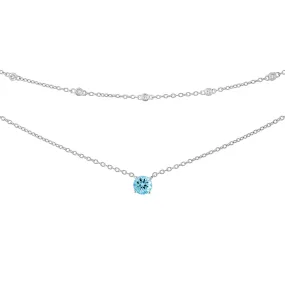 Silver Necklace - BJPESP2014SBT