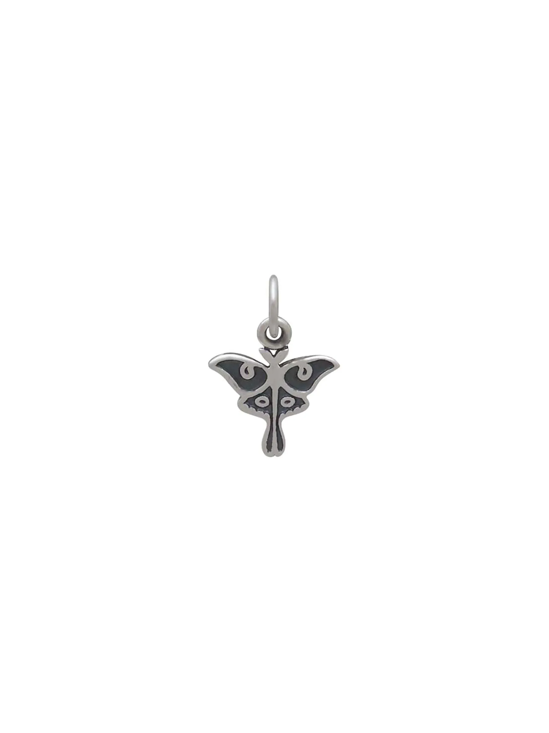Tiny Luna Moth Necklace