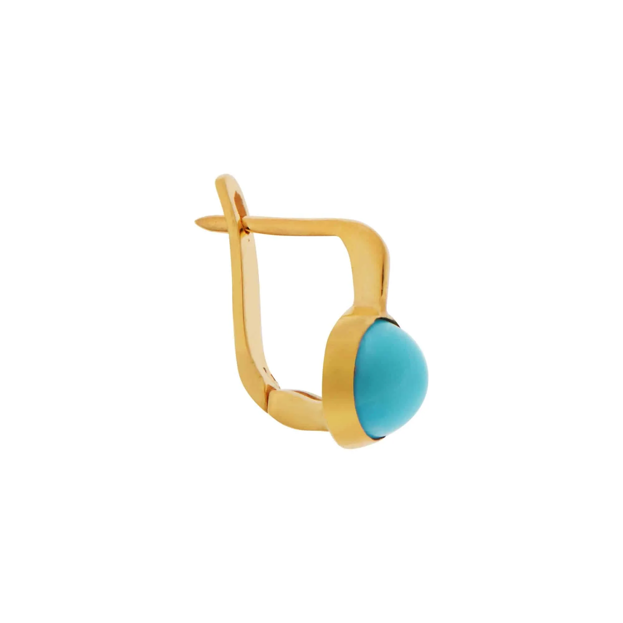Turquoise Plug Earrings - M