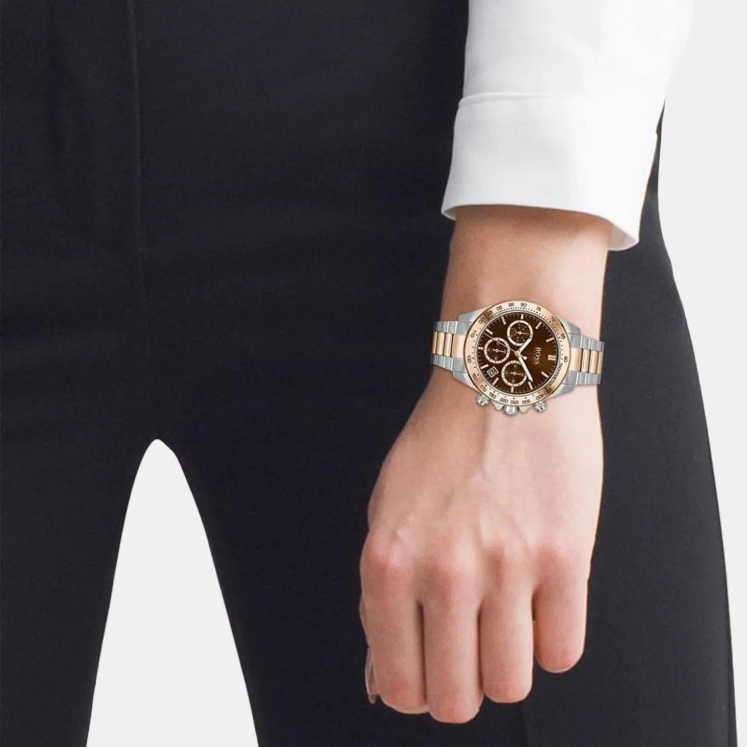Women Brown Analog Stainless Steel Watch 1502617