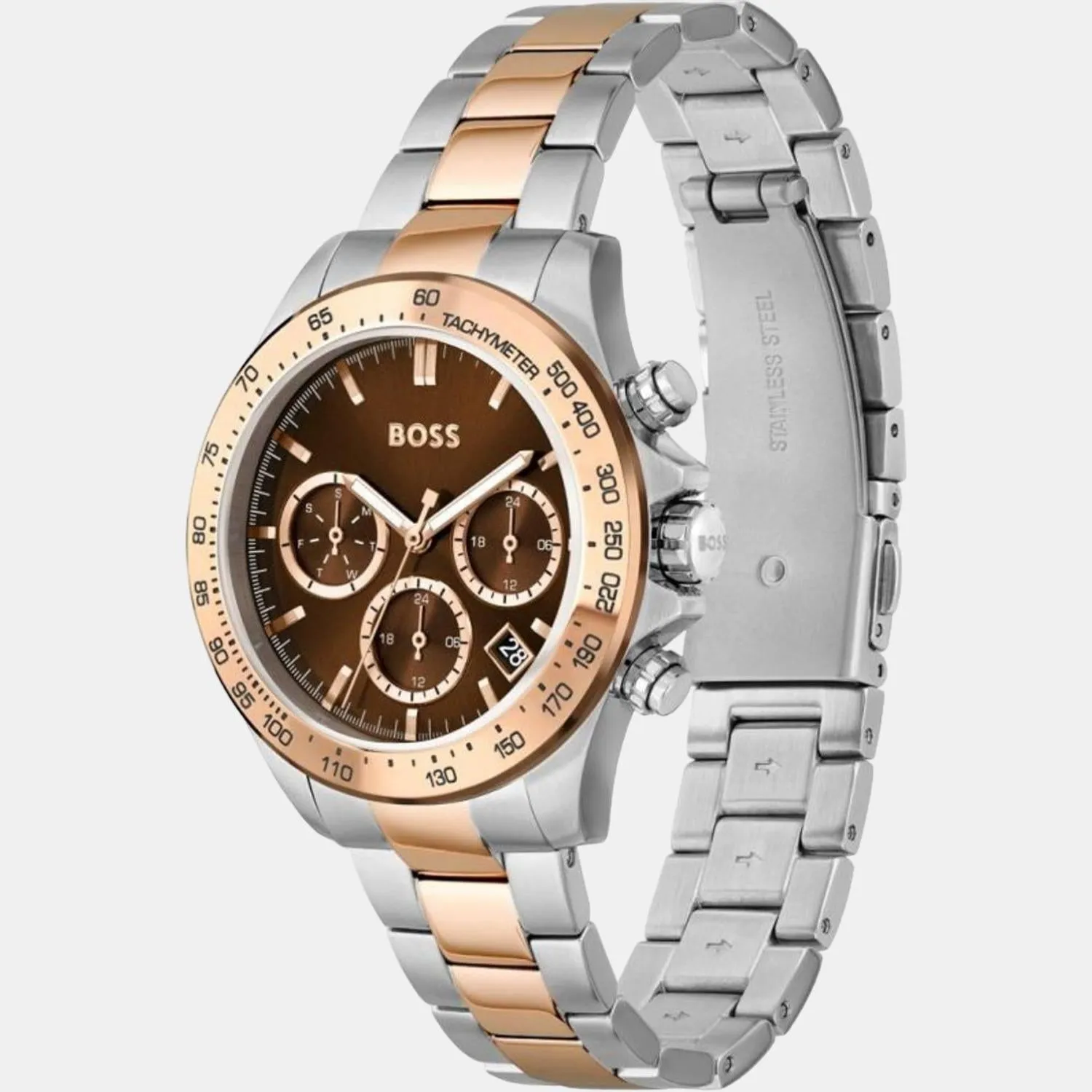 Women Brown Analog Stainless Steel Watch 1502617